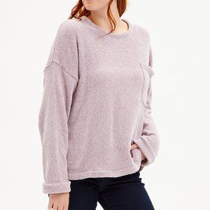NWT Evelyn Taylor | Lilac Pocket Chenille Sweater - L